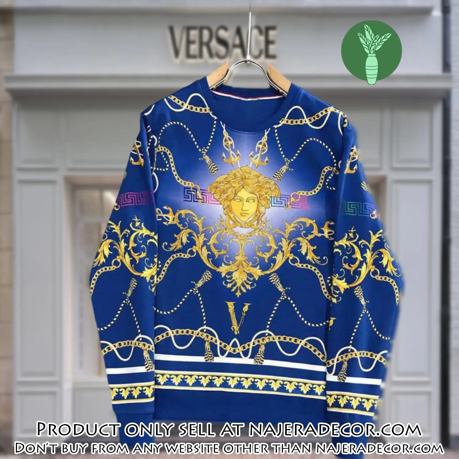 Versace luxury ugly sweater for winter lzu1420 njr3521001